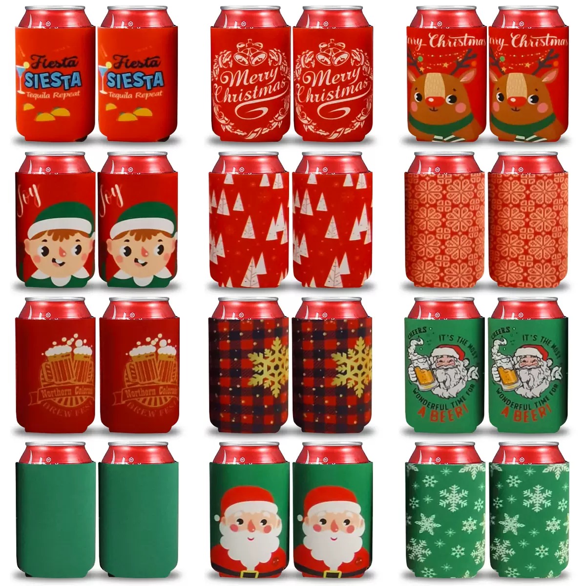 Individuelle Dosenkühler bedrucken – Neopren Dosenkühler für Werbung bedrucken lassen - 1awerbeartikel.com